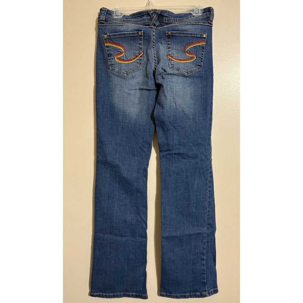 Womens Size 7 30x30 Y2K South Pole Embroidered Jeans - Picture 2 of 6